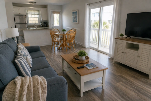 A professionally cleaned vacation home in Coachella, California.