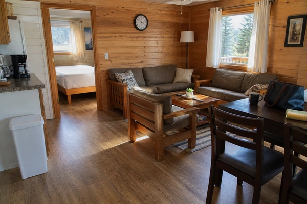 A vacation home cleaned by professional cleaning services in Morongo Valley, California.